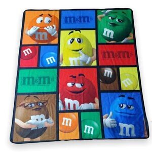 M&M's World Iconic Characters Lightweight Blanket